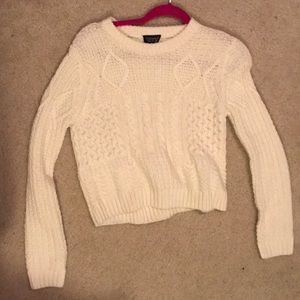 cream topshop knitwear